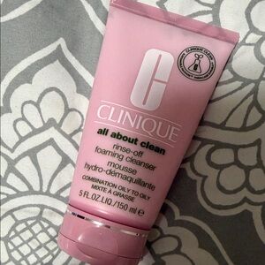 Clinique rinse off foaming cleanser